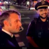 New York Police Stop French President Macron’s Motorcade