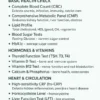 Basic Health Check At The Of 60