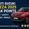 Maruti Suzuki Brezza – Drawbacks & Weak Points (2025 Updated Review)