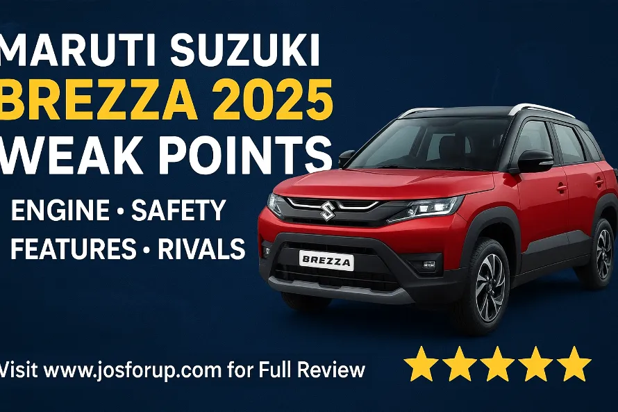 Maruti Suzuki Brezza – Drawbacks & Weak Points (2025 Updated Review)