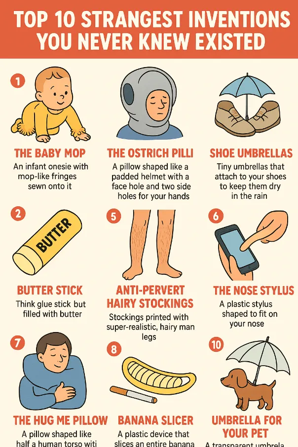 Top10 Strangest Inventions You Never Knew Existed