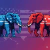 Democratic Party vs. Republican Party: Ideologies, Issues, and Vision