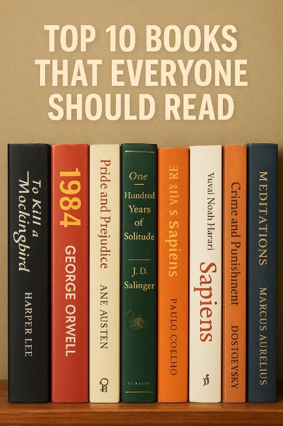 Top 10 Books That Everyone Should Read