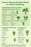 How to Choose the Best Plants for Indoor Gardening