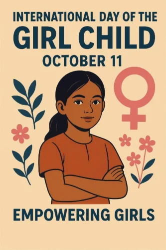11 October, International Day of the Girl Child