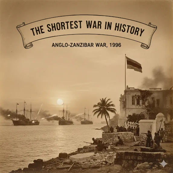 The Shortest War in History: The Anglo-Zanzibar War of 1896