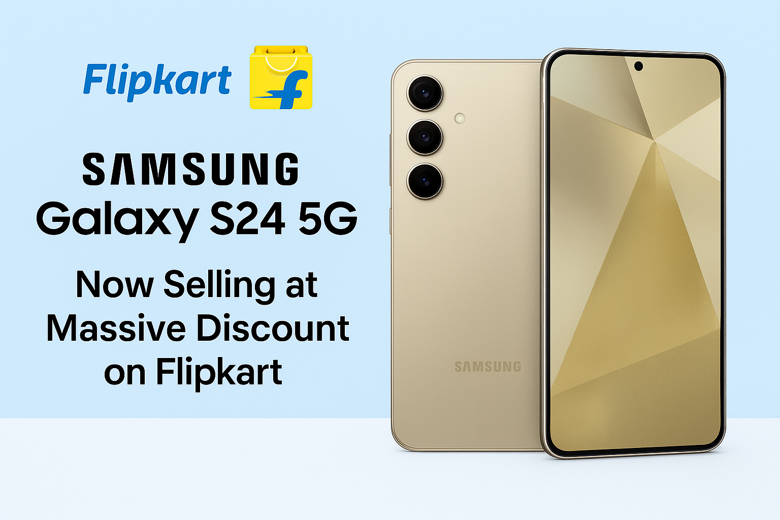 Samsung Galaxy S24 5G available at discounted price on Flipkart India
