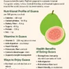 Guava Nutrition Facts and Health Benefits