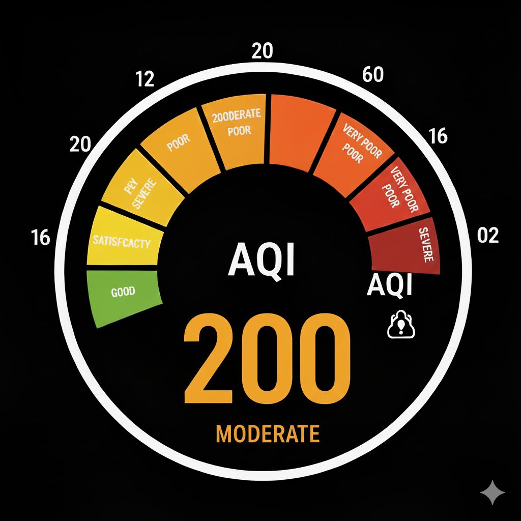 Firozabad का AQI-: हवा में घुला ‘जहर’! 20 November 2025
