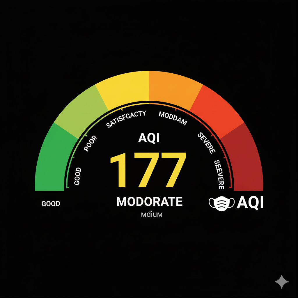 Firozabad का AQI-177: हवा में घुला ‘जहर’! 24 November 2025