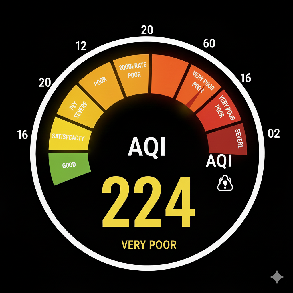 Firozabad का AQI: हवा में घुला ‘जहर’! 21 November 2025