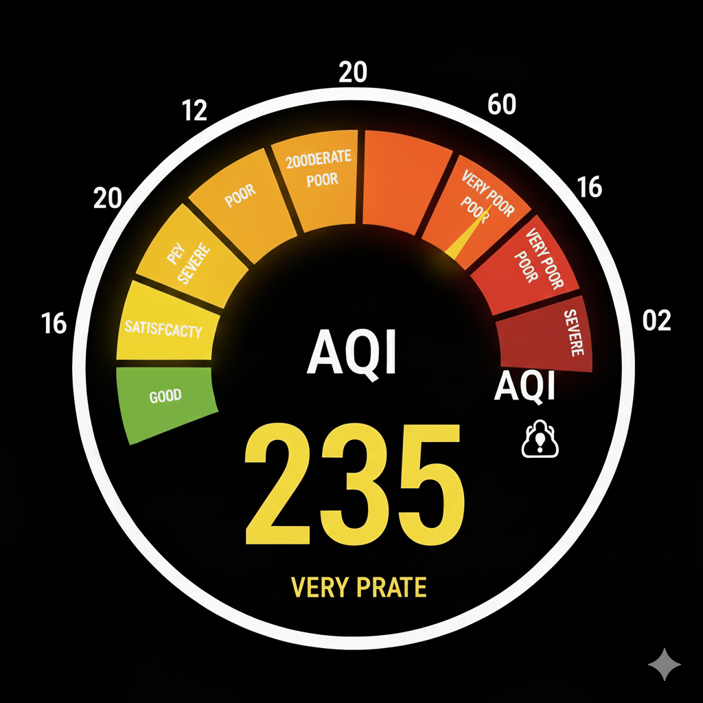 Firozabad का AQI-: हवा में घुला ‘जहर’! 22 November 2025