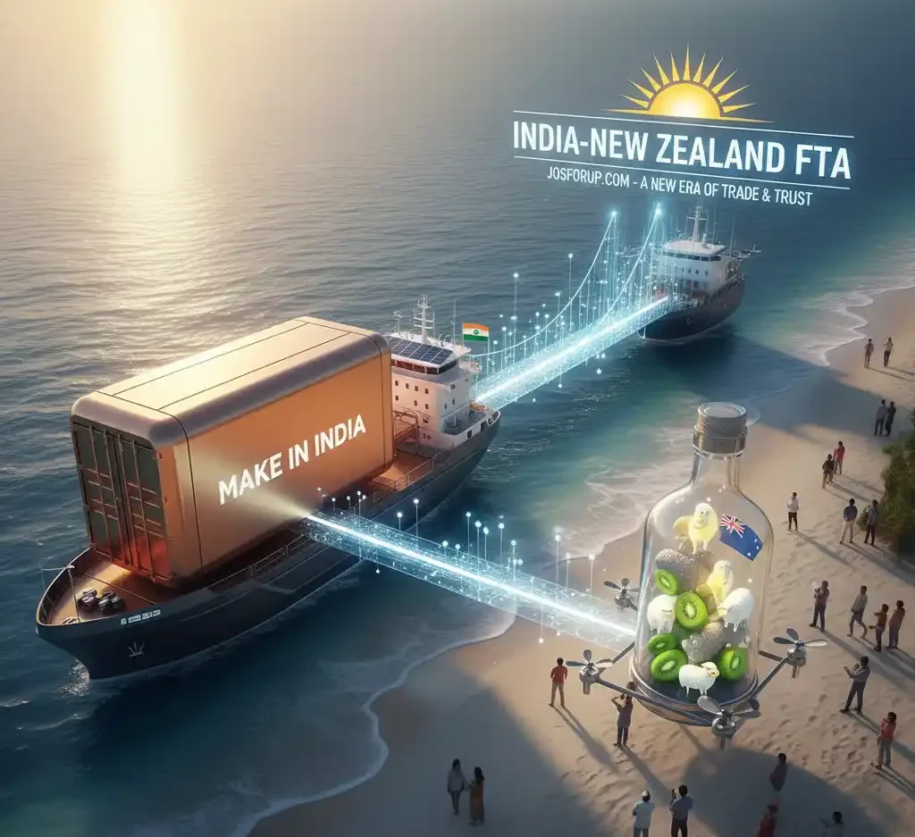 India-New Zealand FTA का 'ग्रैंड विजन':प्रशांत महासागर से हिंद महासागर तक