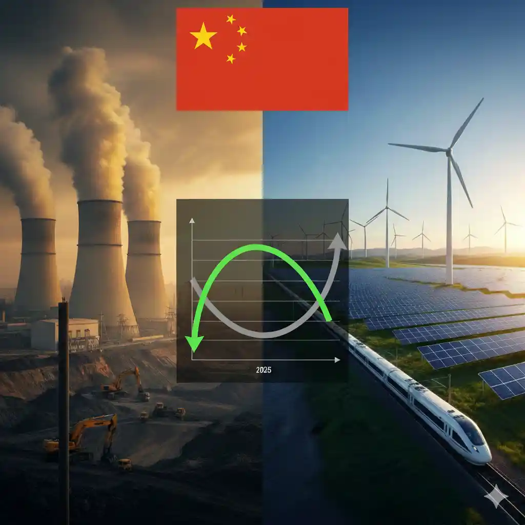 China की नई रफ़्तार: Race Between Coal and Clean Power (2024-2025)
