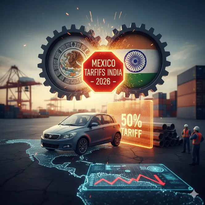 Mexico Imposes Tariffs on Indian Imports Amidst Growing Trade Imbalance
