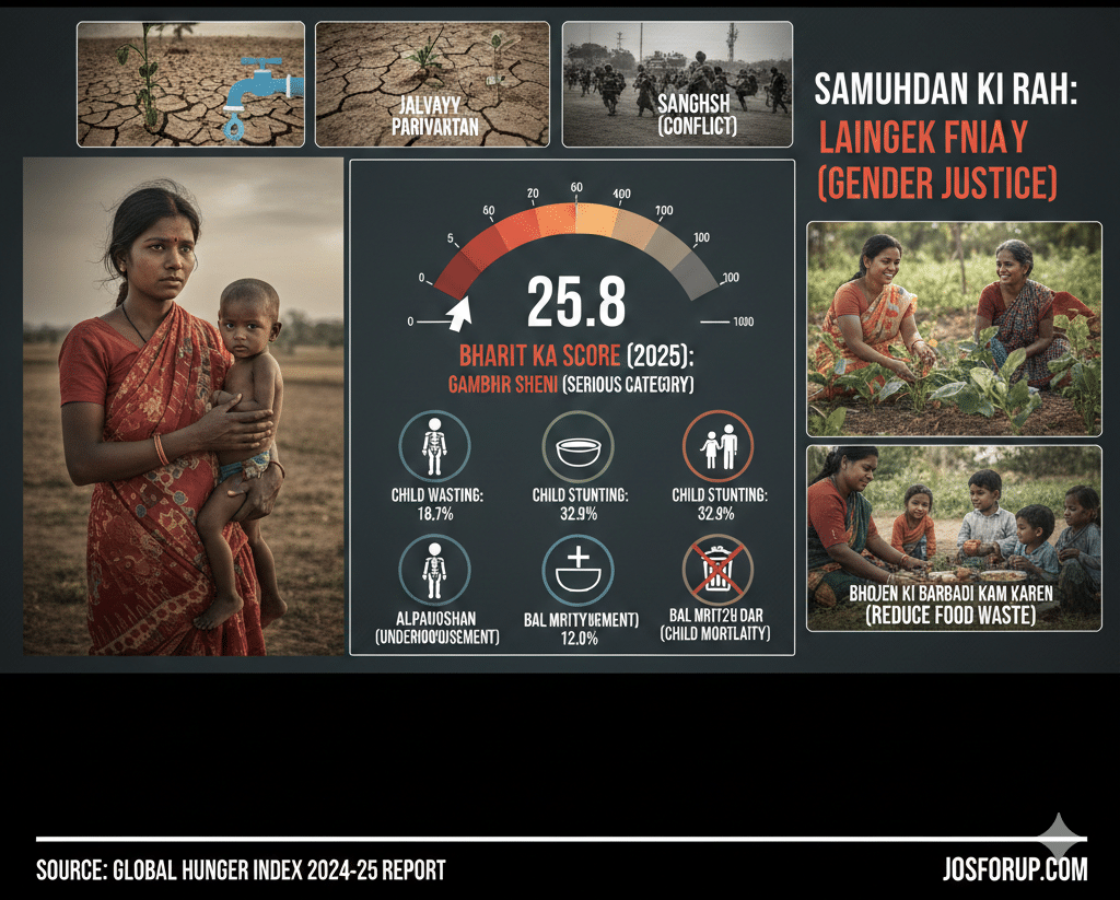 Global Hunger Index (2026): स्थिरता और संकट के बीच जूझती दुनिया